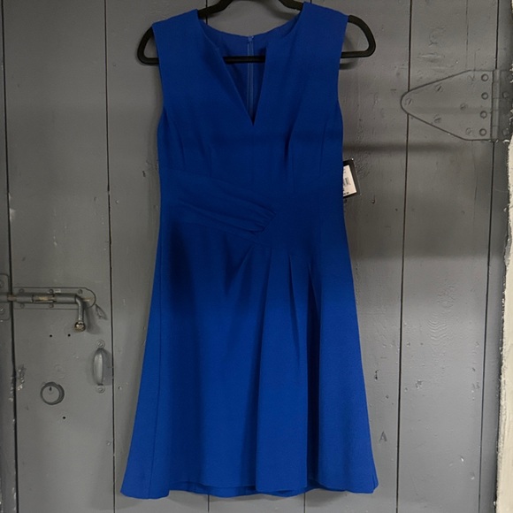 Nanette Lepore Cobalt Blue Midi Dress - Picture 1 of 5